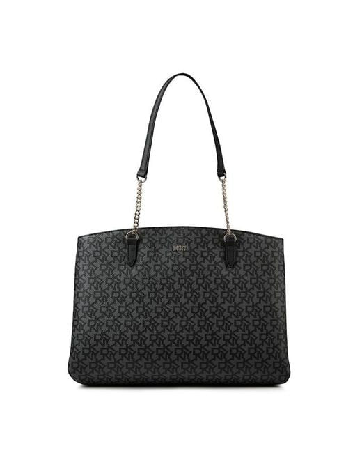 DKNY-Bolso tote Byrant Park negro para mujer