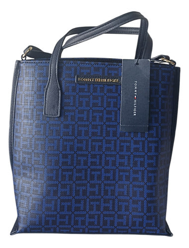 Tommy Hilfiger-Bolso Tommy Hilfiger Cuero Sintético Azul