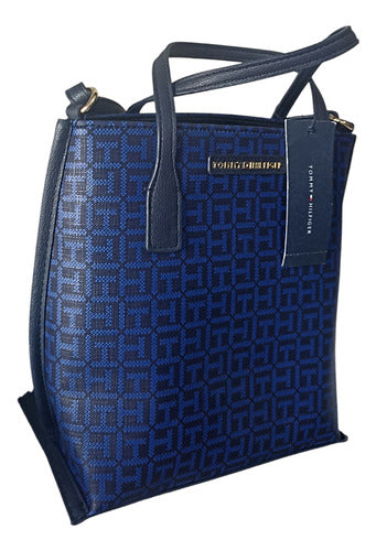 Tommy Hilfiger-Bolso Tommy Hilfiger Cuero Sintético Azul