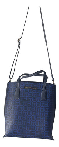 Tommy Hilfiger-Bolso Tommy Hilfiger Cuero Sintético Azul