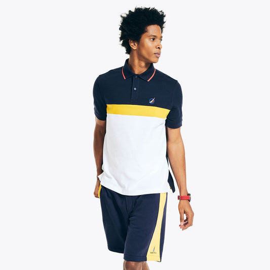 Nautica Classic Fit Chest-Stripe Polo