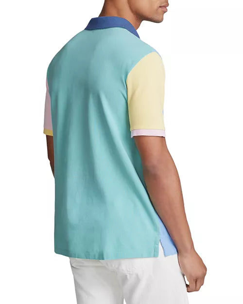 Polo Ralph Lauren Men's Multi-color Big Pony Mesh Polo Shirt