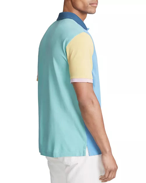 Polo Ralph Lauren Men's Multi-color Big Pony Mesh Polo Shirt