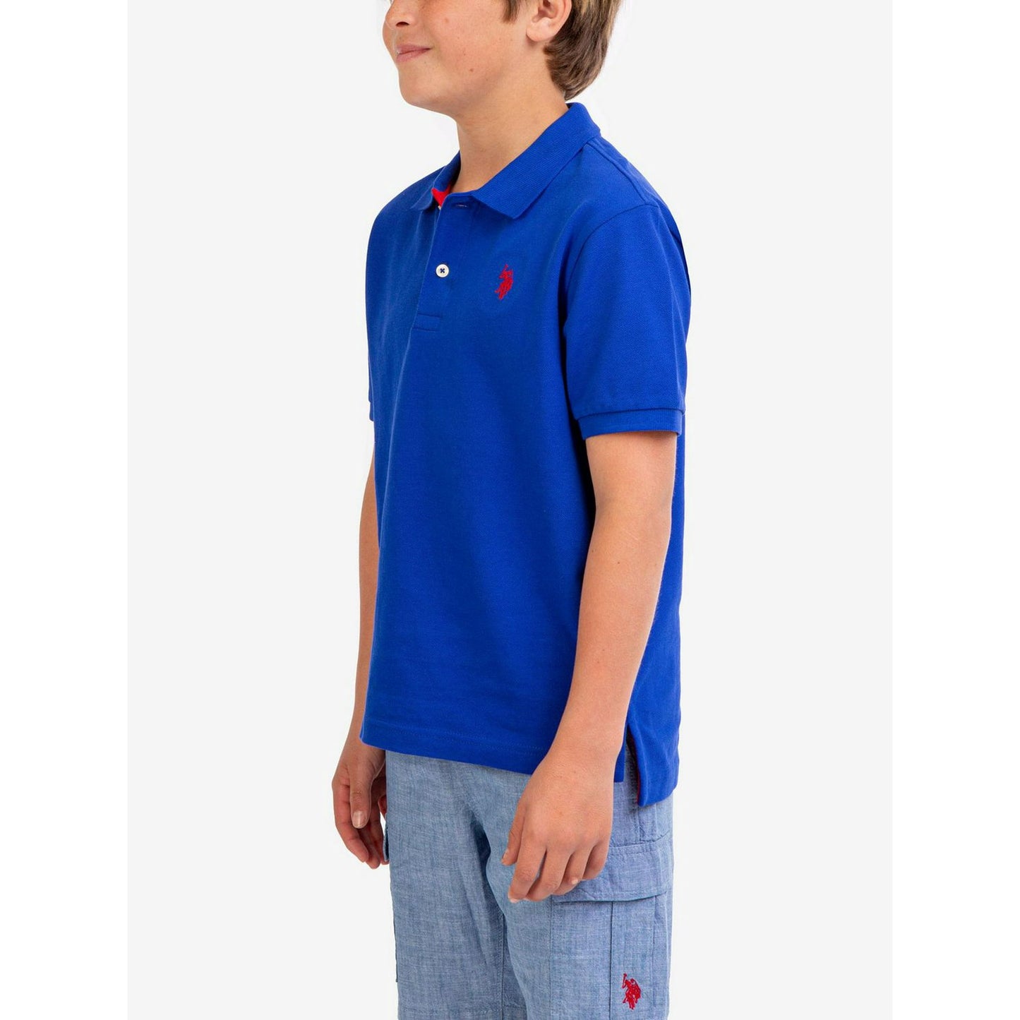 U.S. Polo Assn. Boy's Short Sleeve Polo Shirt, Boy's Short Sleeve Polo Shirt