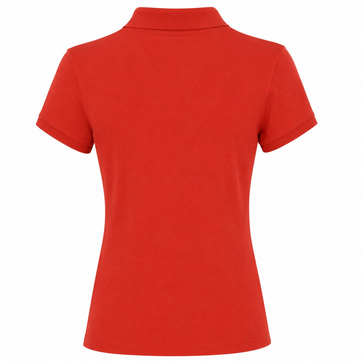 Calvin Klein Jeans red polo shirt for women