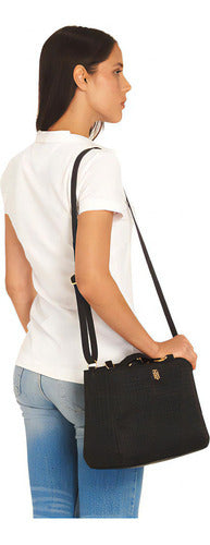 Tommy Hilfiger-Bolsa Satchel Tommy Hilfiger Para Mujer