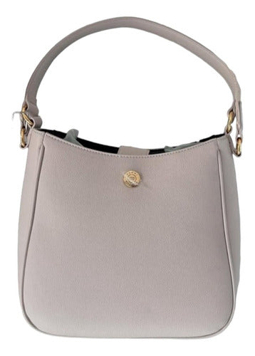 Tommy Hilfiger-Bolsa Crossbody Tommy Hilfiger Mujer Color Gris Claro Correa de Hombro Gris Claro