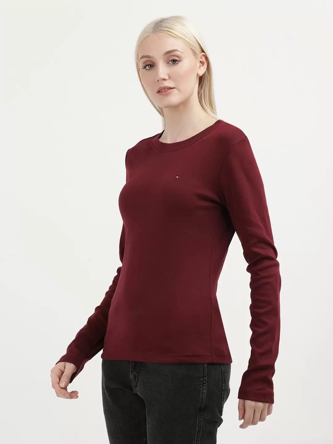 Tommy Hilfiger Long-Sleeve Crewneck Favorite T-Shirt