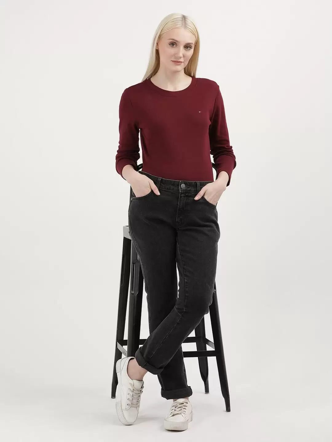 Tommy Hilfiger Long-Sleeve Crewneck Favorite T-Shirt