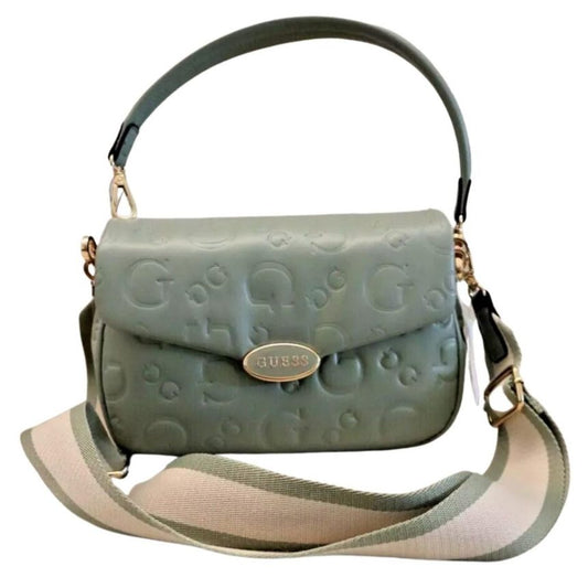 Guess-Cartera Doble Asa Guess Oakbank Mini – Verde