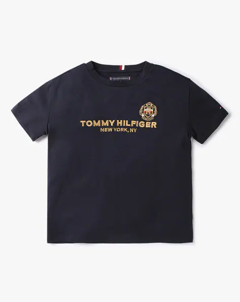 Tommy Hilfiger Kids' TH NY Crest T-Shirt