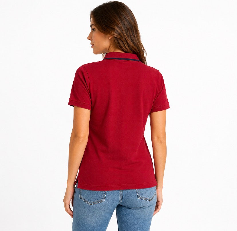 Tommy Hilfiger Banner Stripe Stretch-Cotton Polo