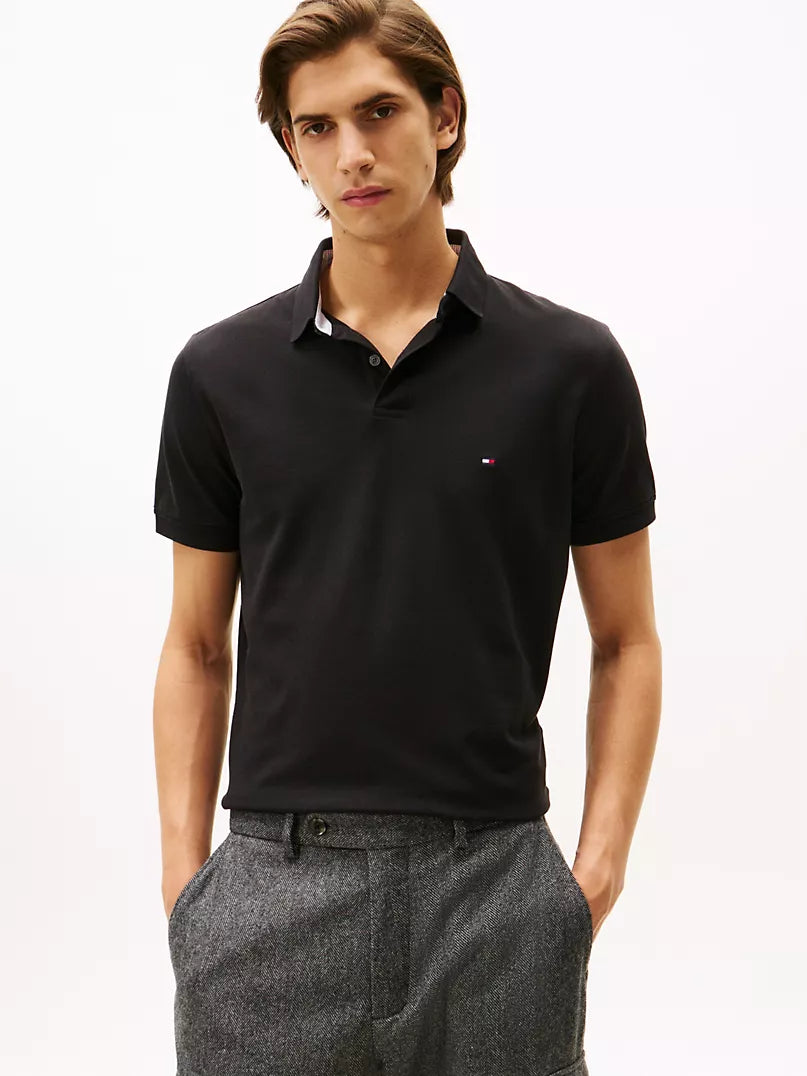 Tommy Hilfiger-Regular Fit Stretch Tommy Polo