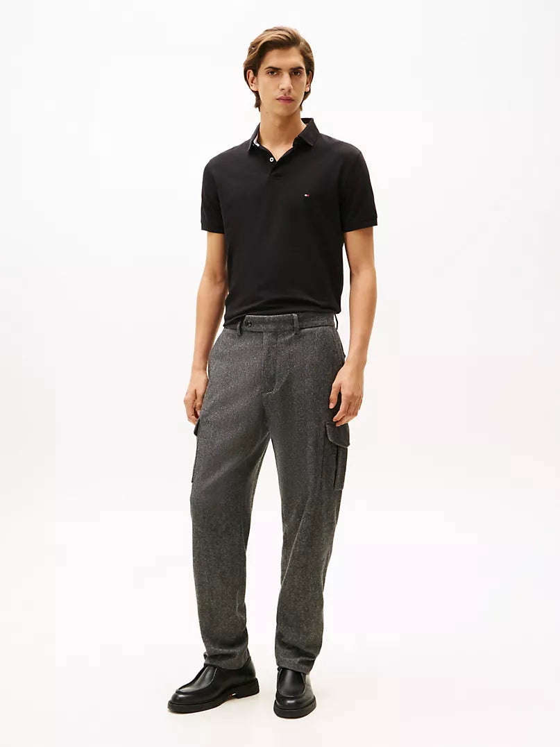 Tommy Hilfiger-Regular Fit Stretch Tommy Polo