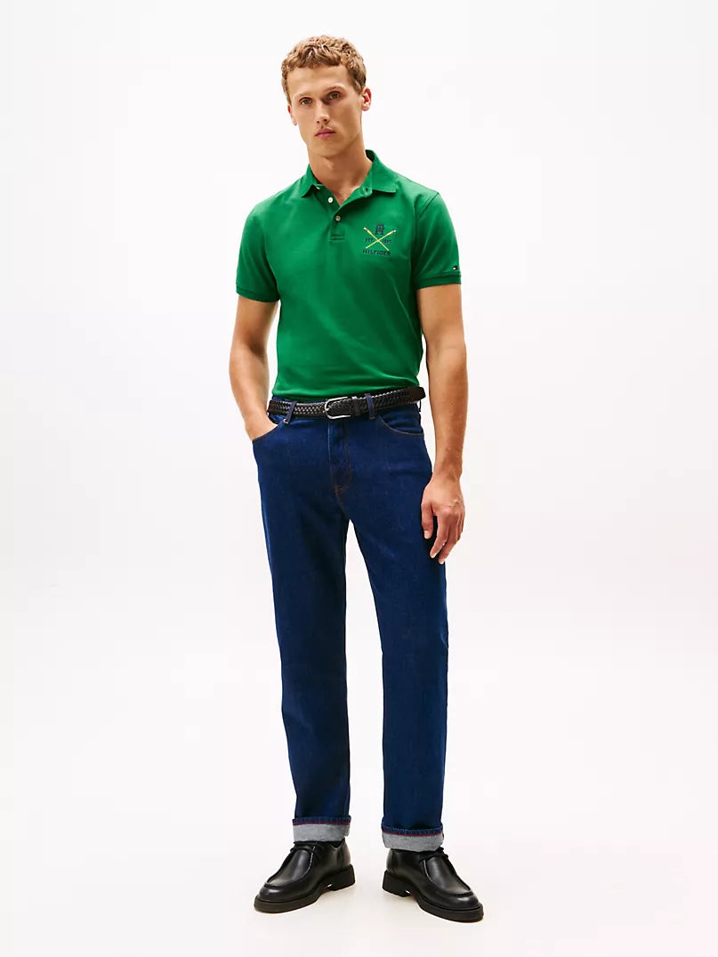 Tommy Hilfiger-Regular Fit Rowing Crew Logo Polo