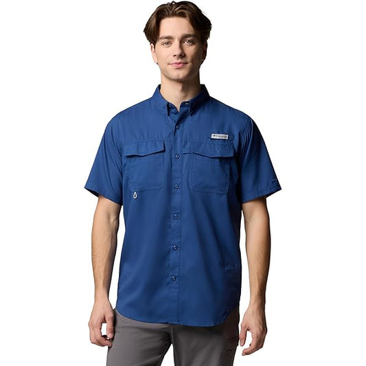 Columbia-MEN'S PFG BLOOD AND GUTS™ IV WOVEN SHORT SLEEVE SHIRT