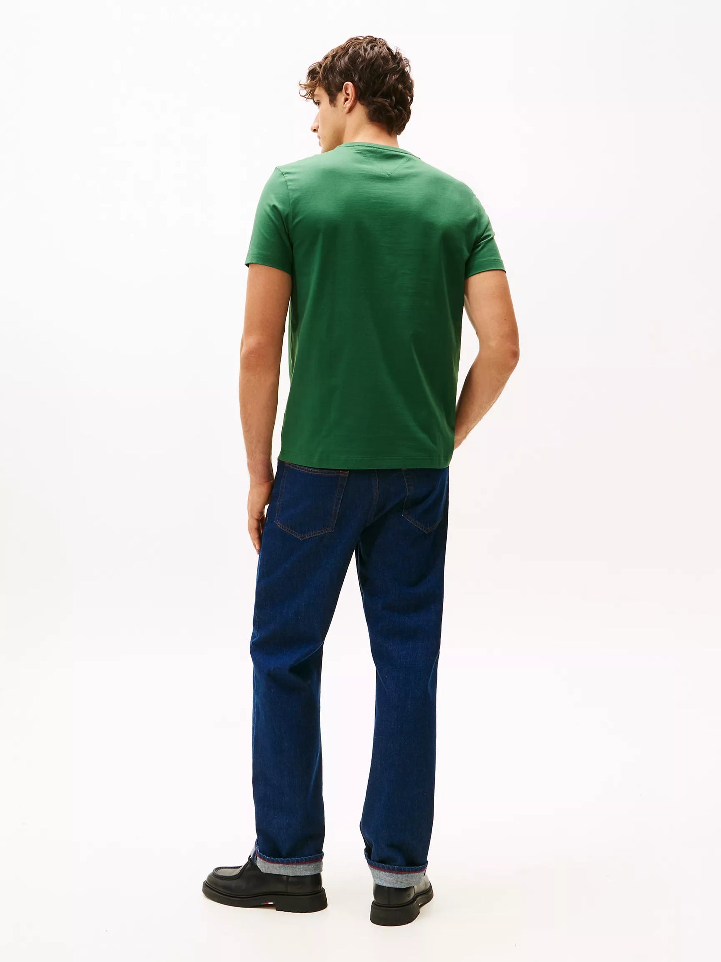 Tommy Hilfiger-Tonal Flag Logo T-Shirt