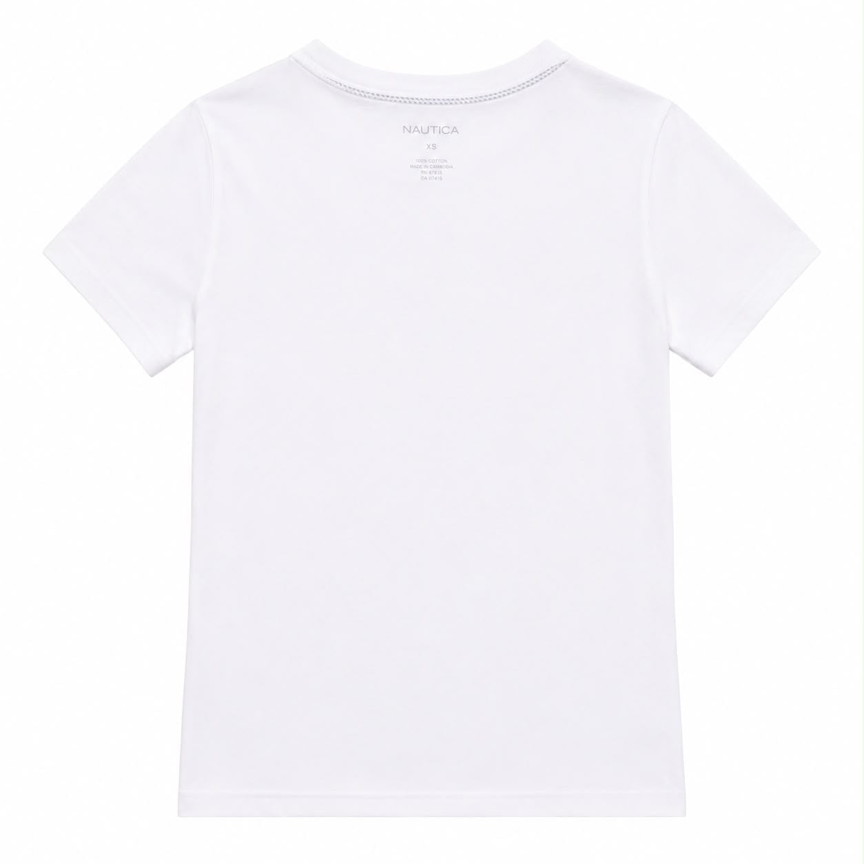 Náutica rhinestone logo graphic t-shirt