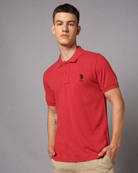 U.S. Polo Assn. Men Slim Fit Polo T-Shirt