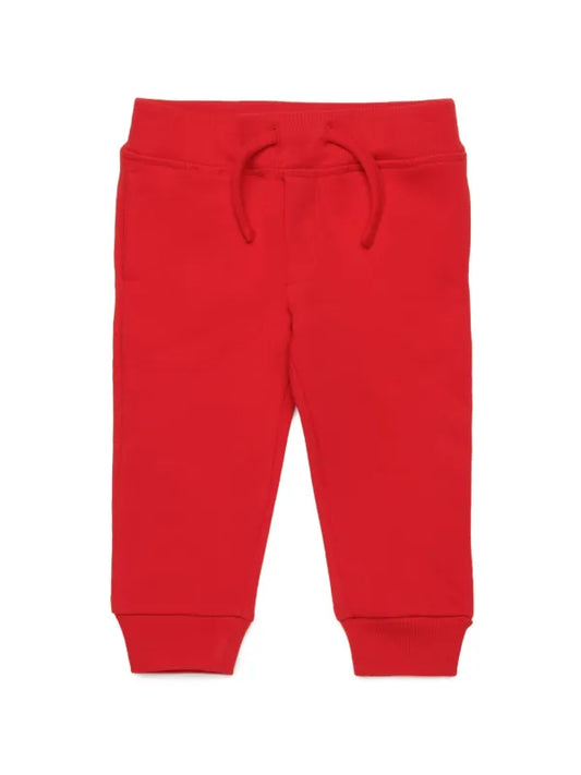 Tommy Hilfiger logo-print cotton track trousers
