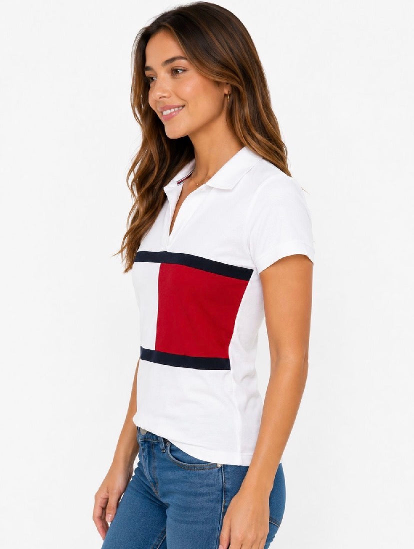 Tommy Hilfiger brand women's polo shirt