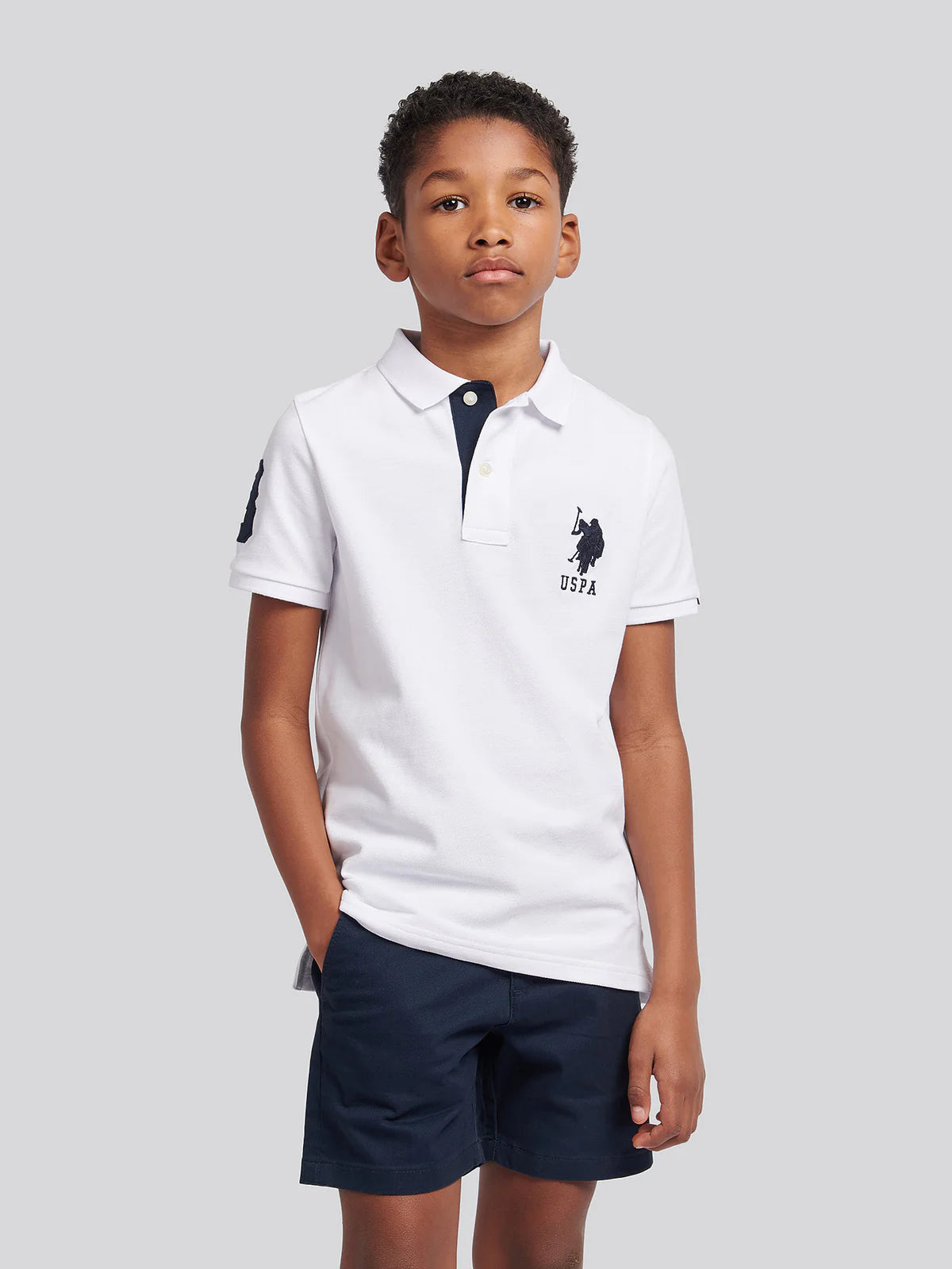 US Polo Assn Boys Player 3 Polo Shirt
