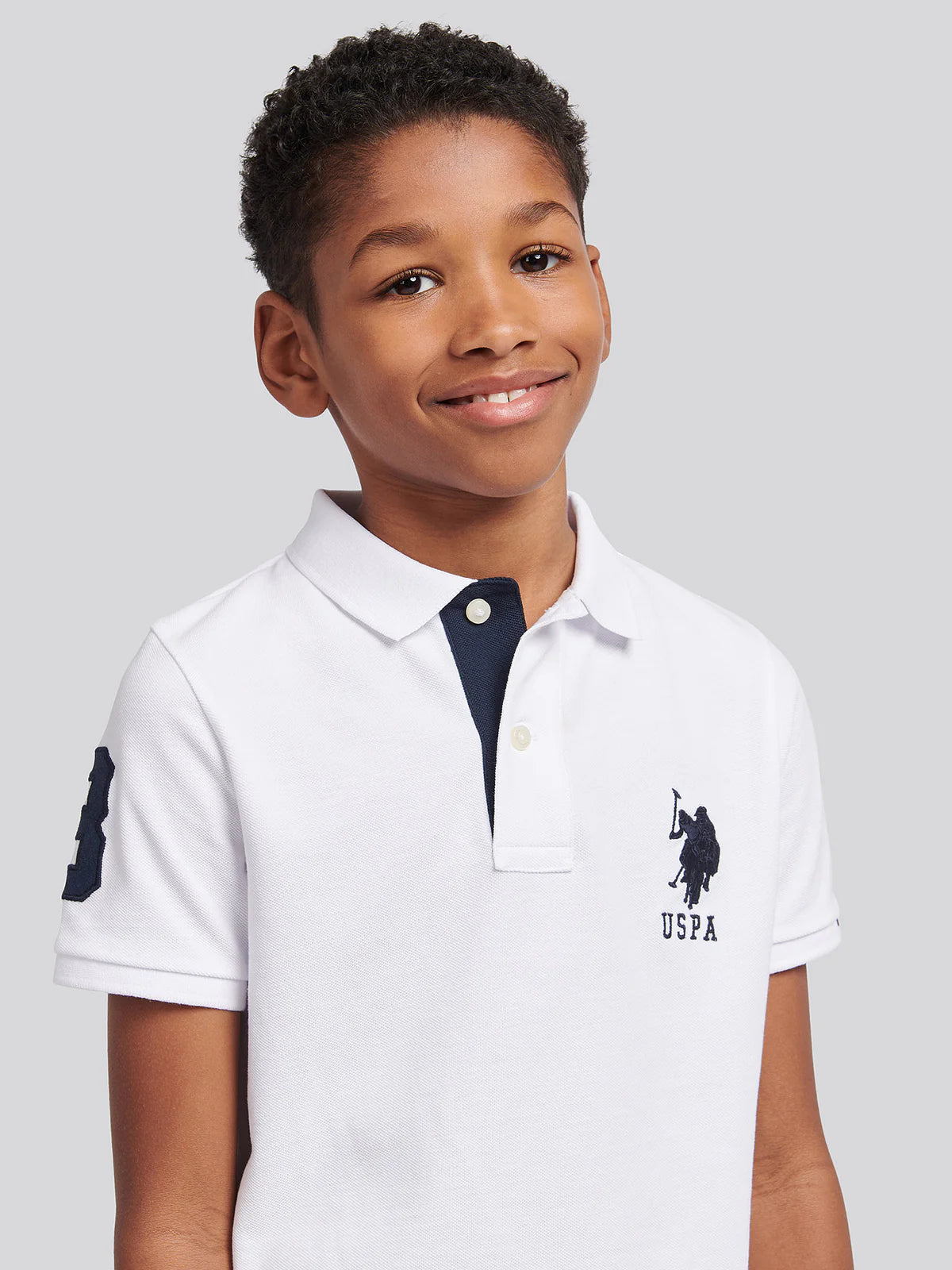 US Polo Assn Boys Player 3 Polo Shirt