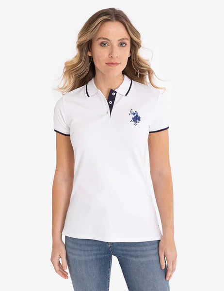 Náutica Miltitonal Logo Solid Polo Shirt
