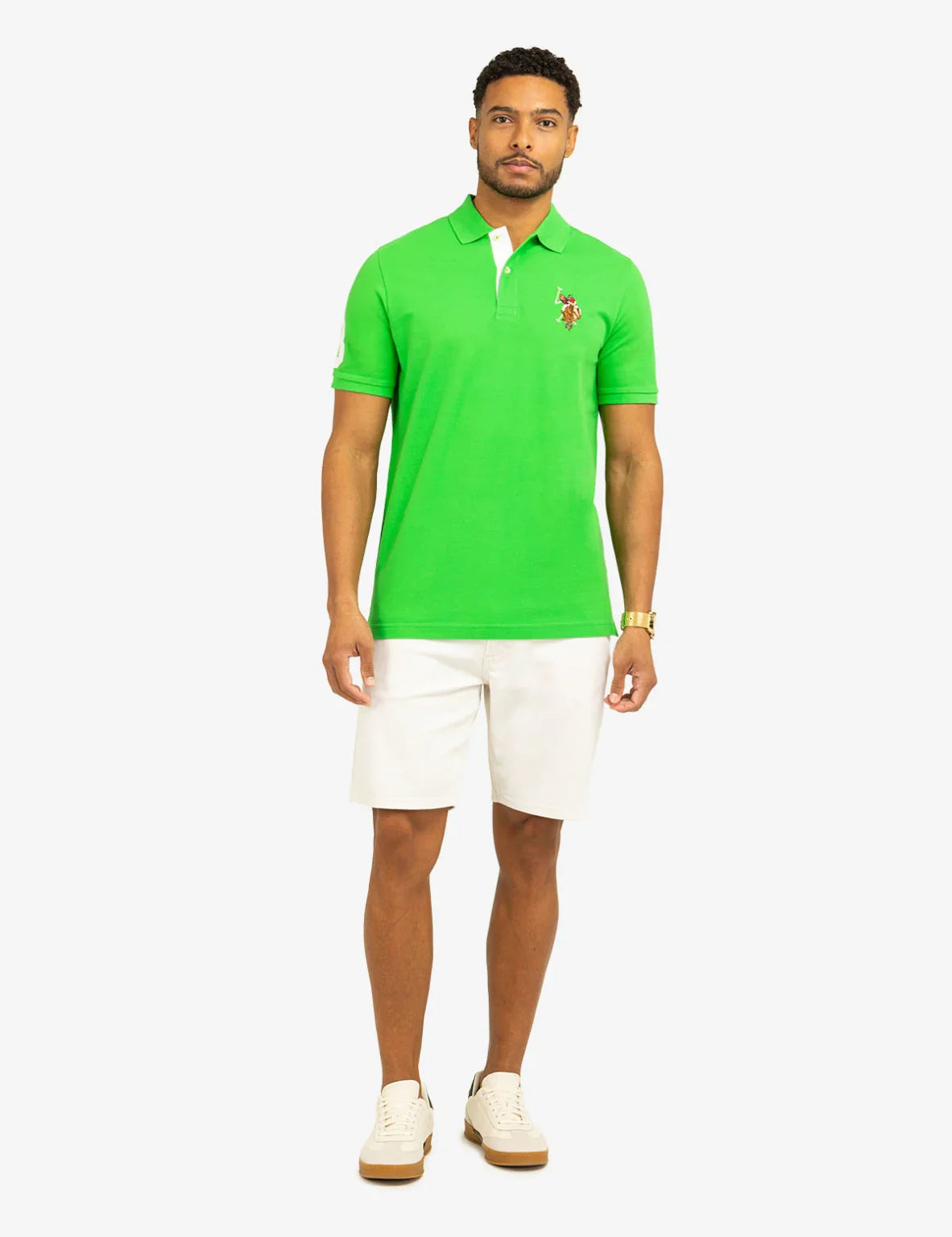 US Polo Assn Boys Multicolor Big Logo Polo Shirt