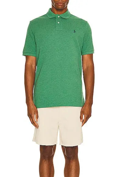 Polo Ralph Lauren Classic Polo in Green 100% cotton. Made in Vietnam. Machine wash