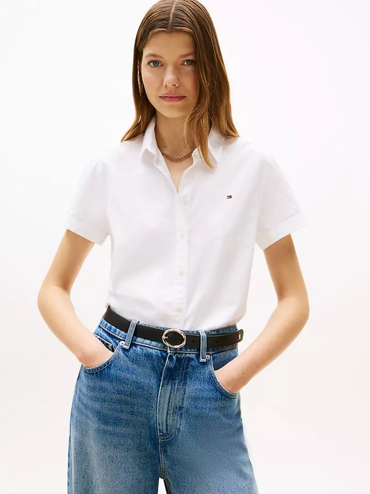 Tommy Hilfiger-Short-Sleeve Oxford Shirt