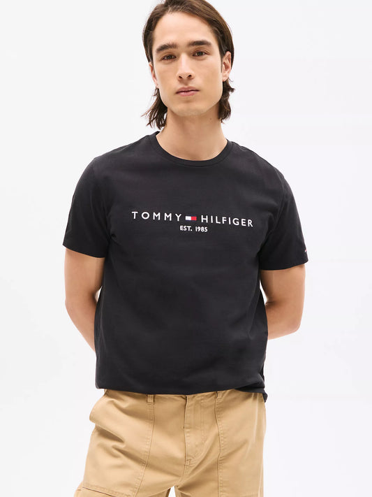 Tommy Hilfiger Embroidered Tommy Logo T-Shirt