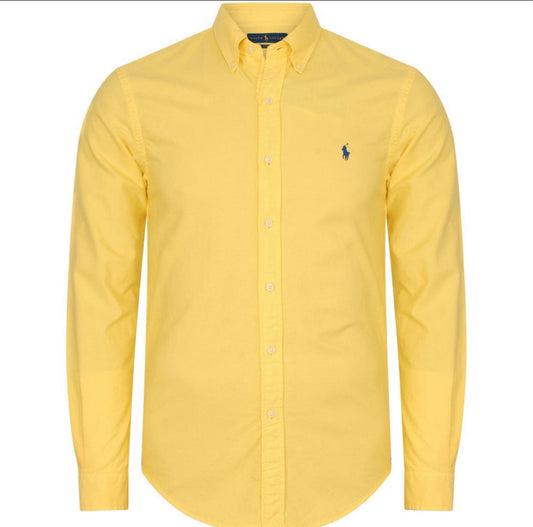 Polo Ralph Lauren Classic Fit Garment Dye Oxford Long Sleeve Shirt