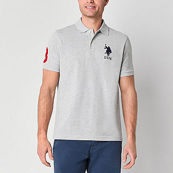 U.S. Polo Assn. Big Pony Pique Mens Regular Fit Short Sleeve Polo Shirt