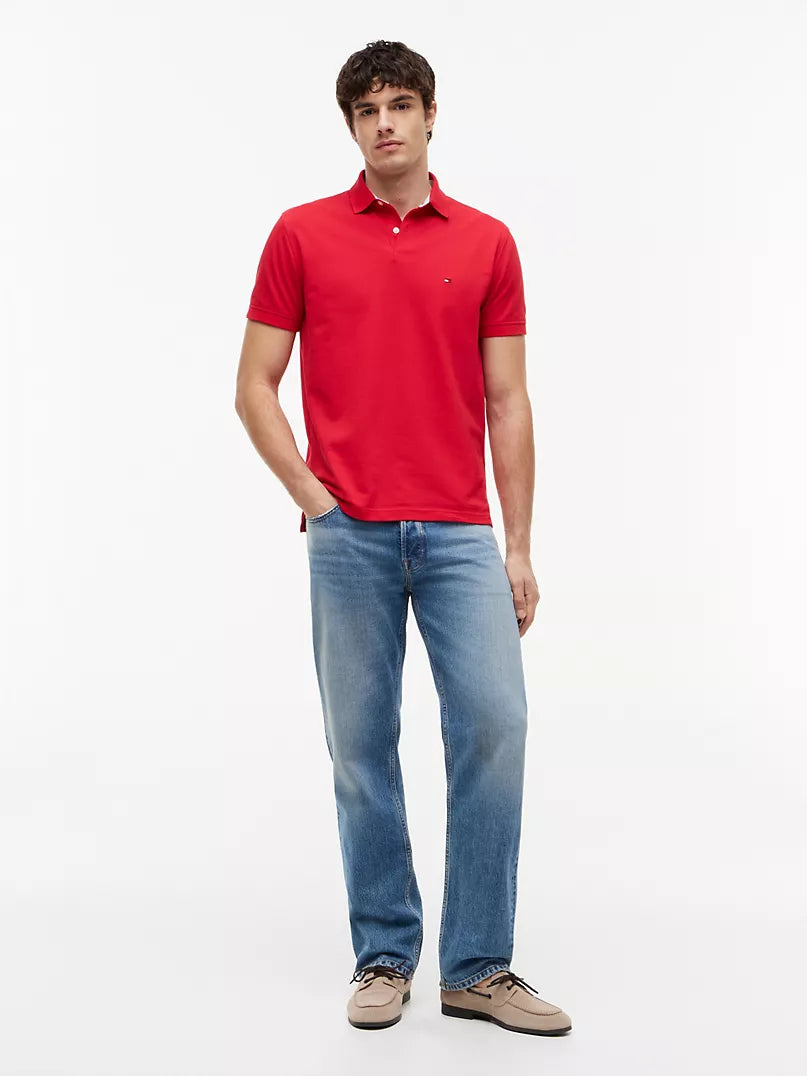 Tommy Hilfiger-Regular Fit Stretch Tommy Polo