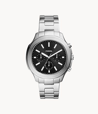 Fossil Windfield Multifunction Stainless Steel Watch