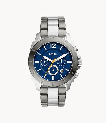 Fossil Privateer Sport Chronograph Two-Tone Stainless Steel Watch