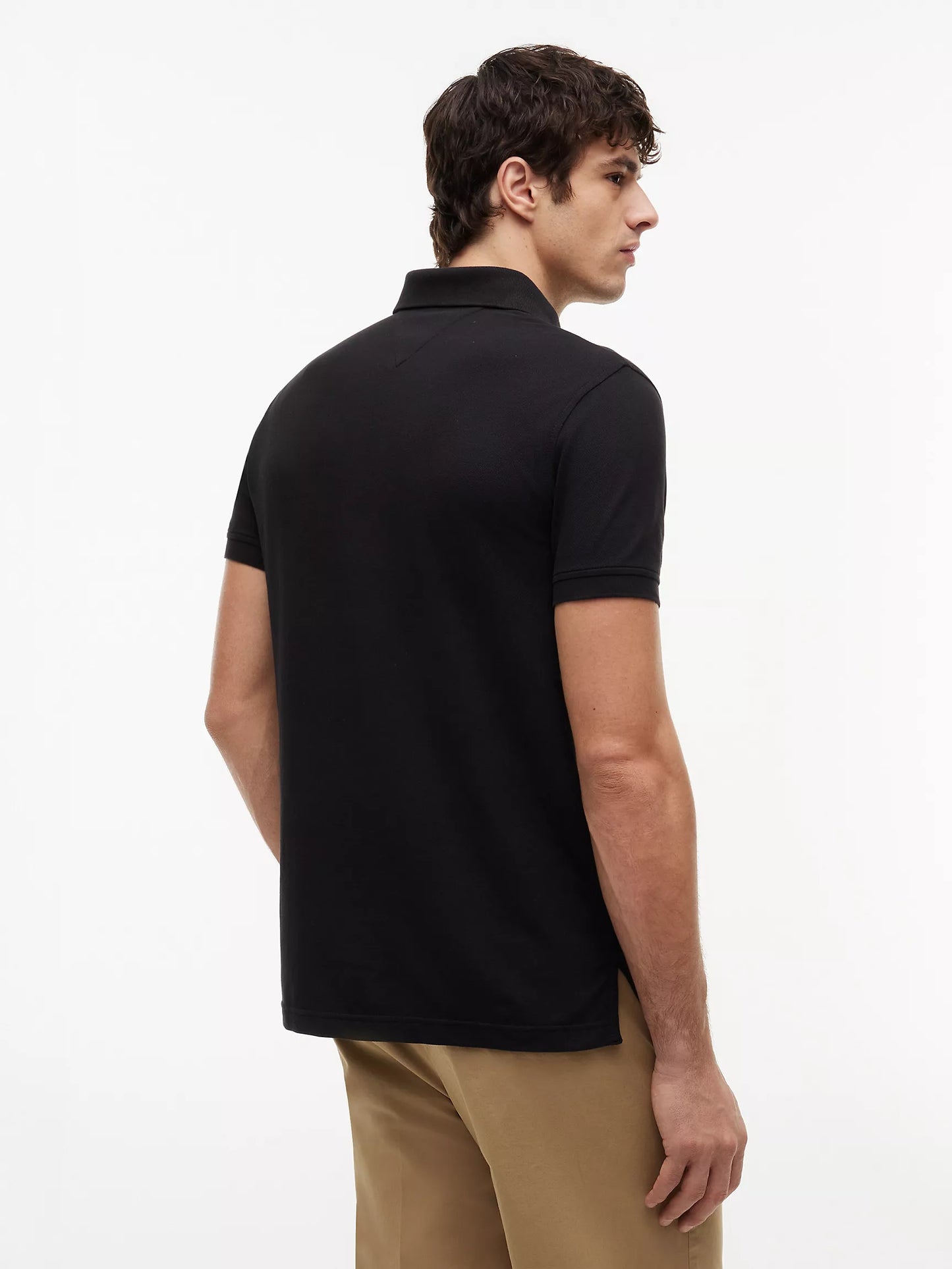 Tommy Hilfiger-Regular Fit Stretch Tommy Polo