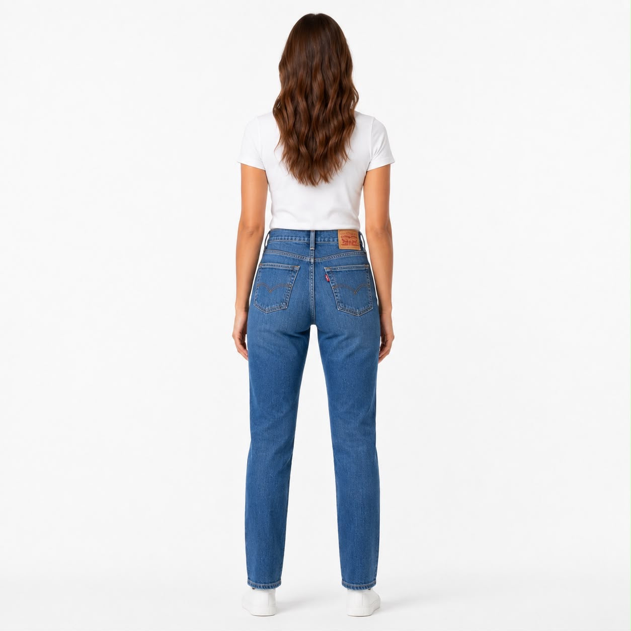 Levi's Womens 724 High Rise Slim Straight Jeans
