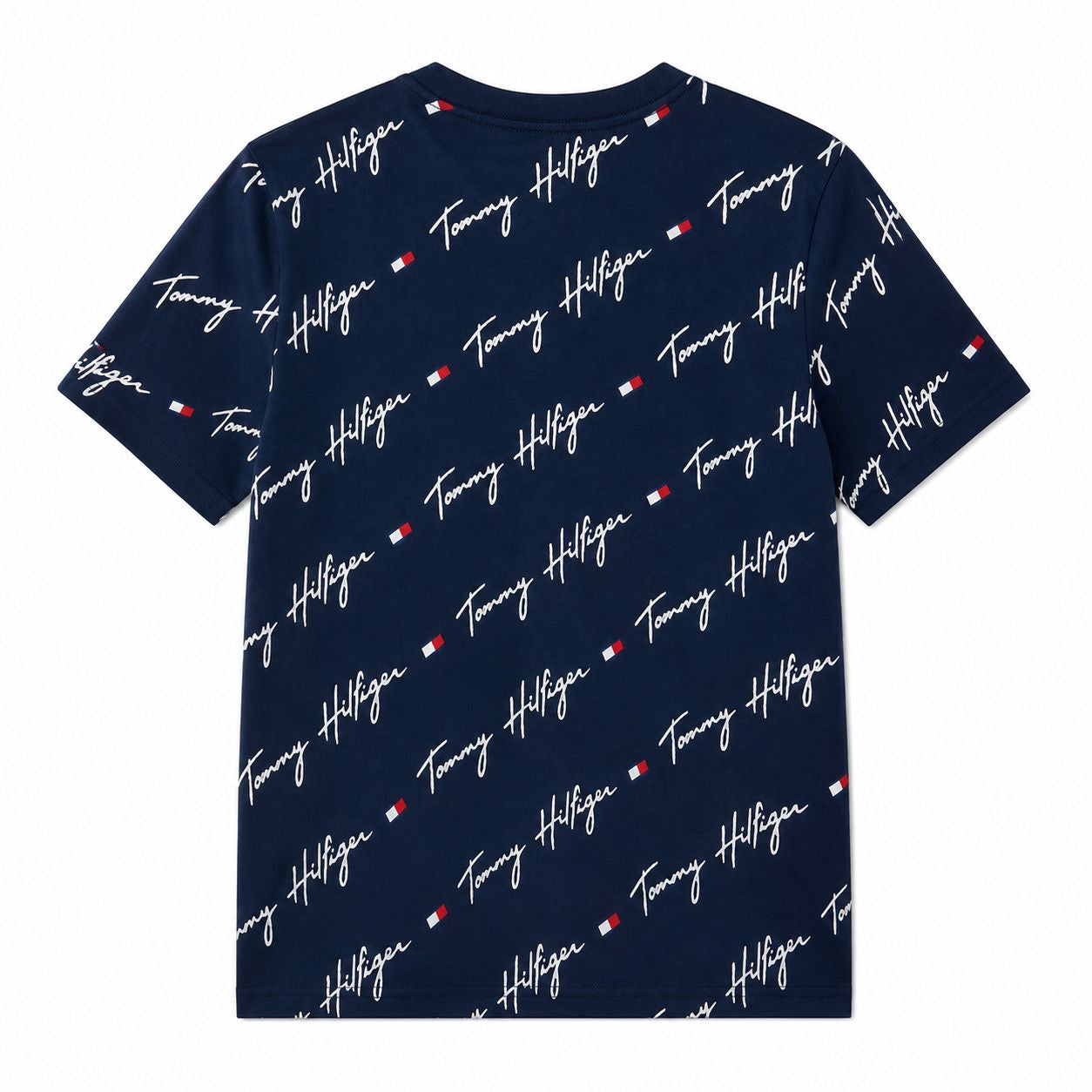 Tommy Hilfiger T-Shirt Repeat Logo Azul Women’s