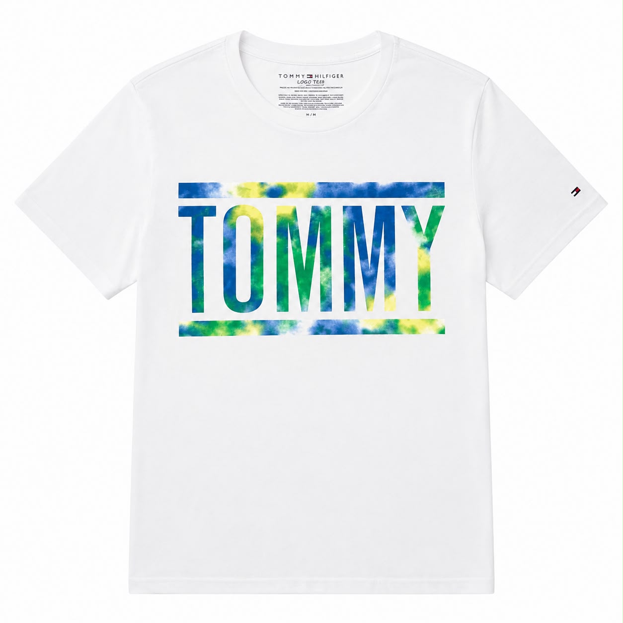 Tommy Hilfiger White round neck and short sleeve t-shirt