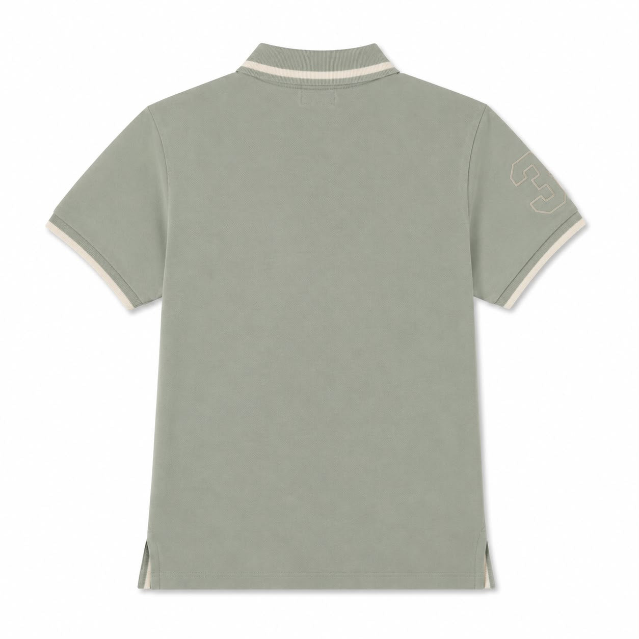 U.S. polo shirt Assn. pale green color features an embroidered logo