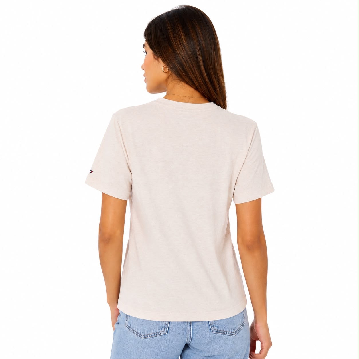 Tommy Hilfiger Embroidered Logo regular Fit Cotton T-Shirt