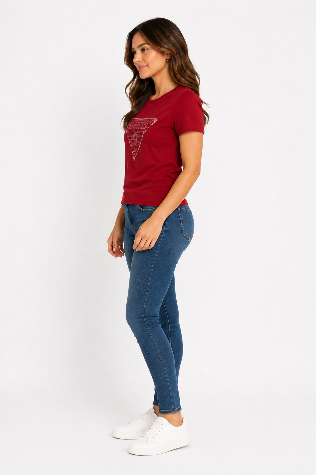GUESS-Women's short-sleeved t-shirt
