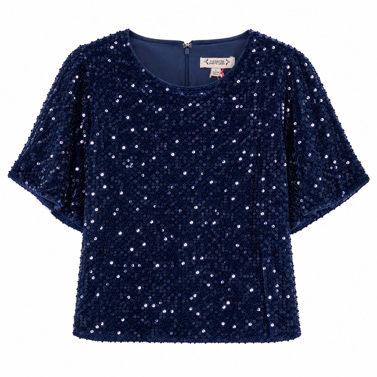 Nanette Lepore navy blue blouse Women’s