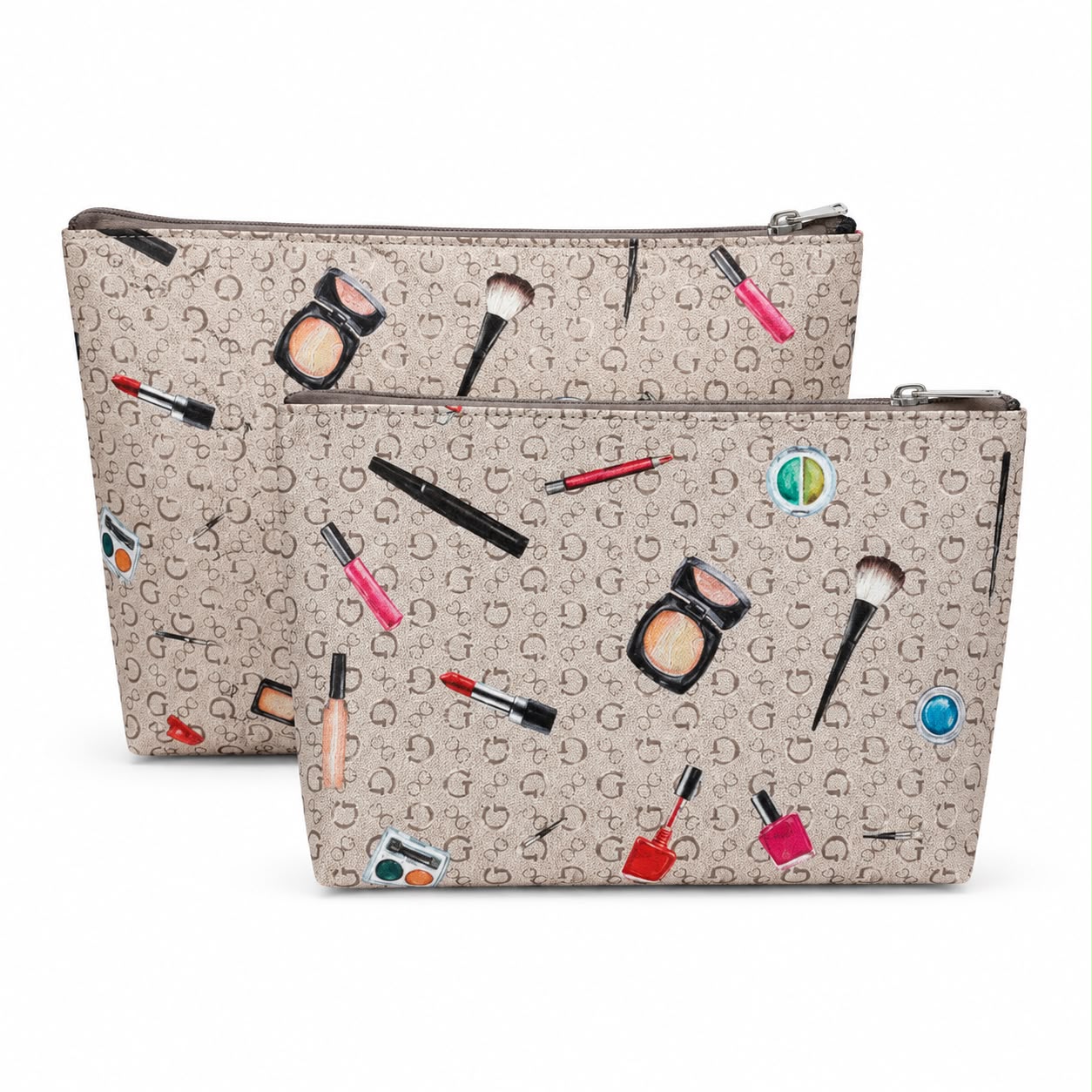 Guess Set of two cosmetic bags