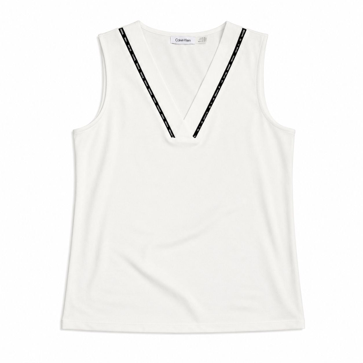 Calvin Klein sleeveless blouse with V-neck Women’s