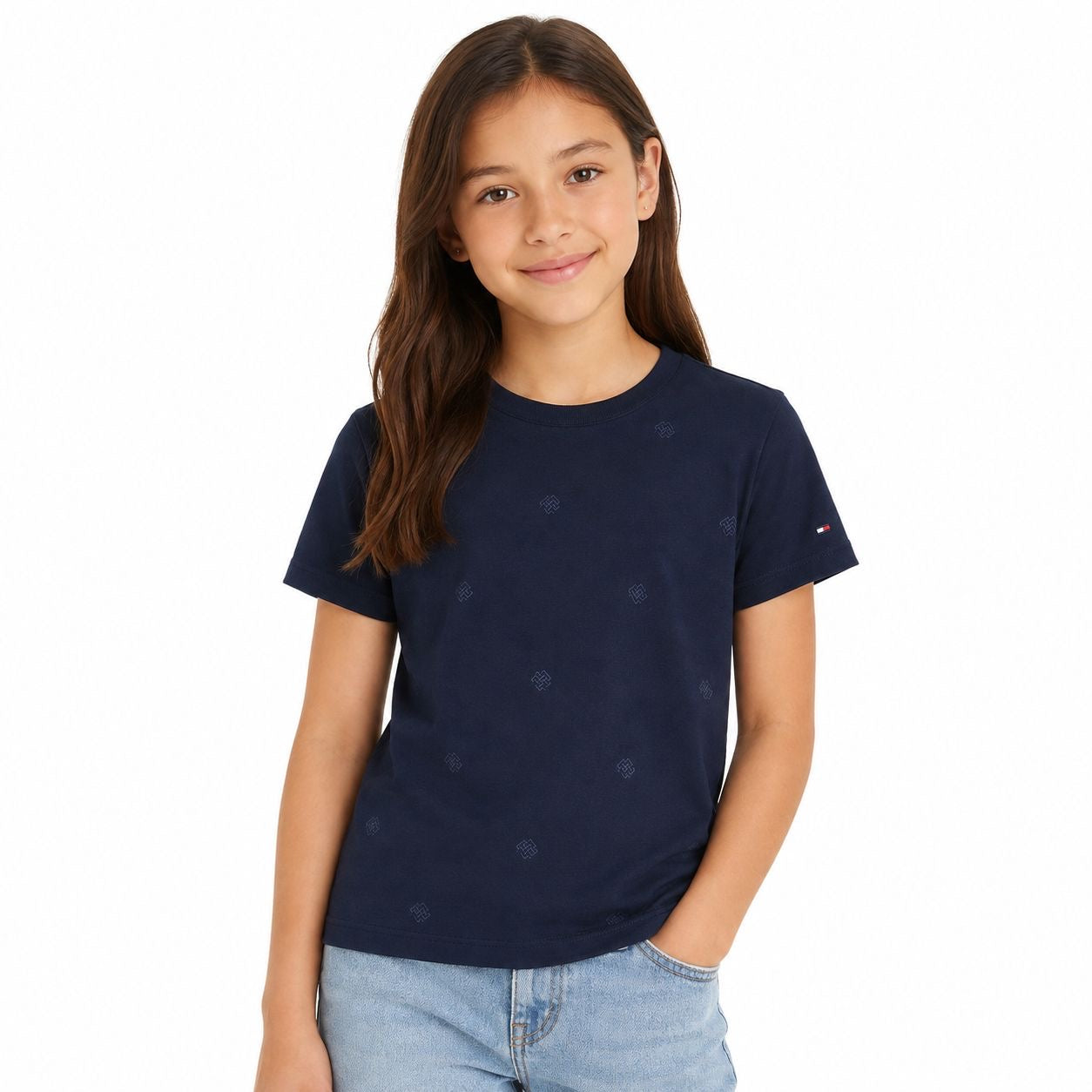Tommy Hilfiger-Casual short-sleeved t-shirt or t-shirt for girls