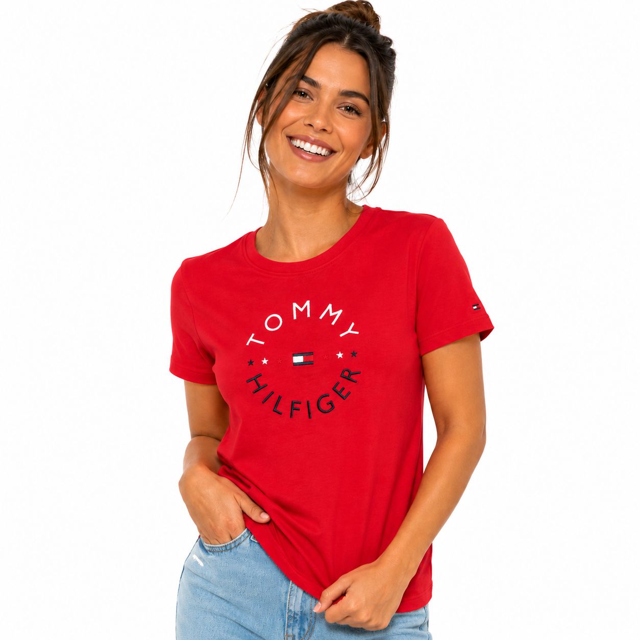 Tommy Hilfiger  Circle Logo T-Shirt Women’s