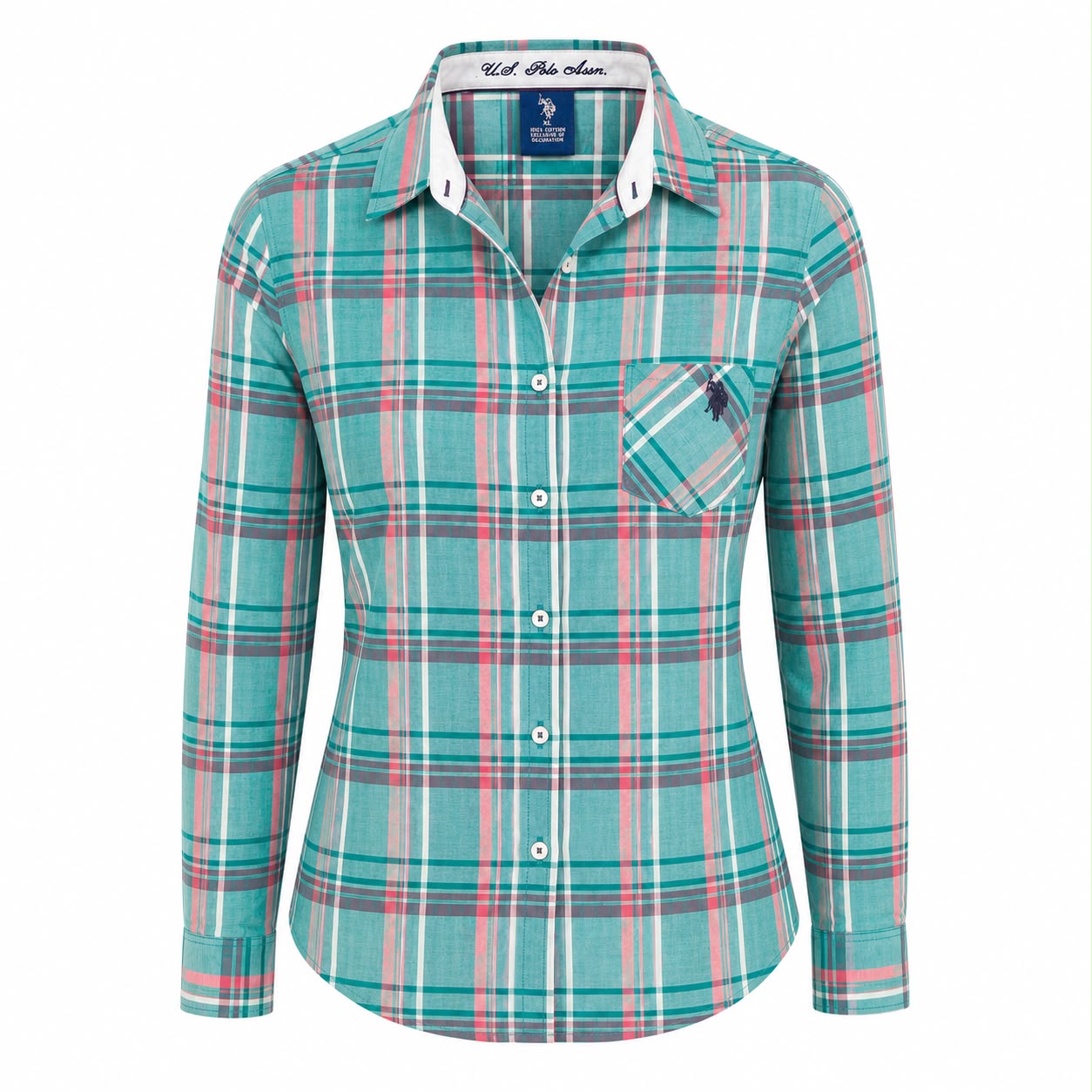 U.S. Polo Assn plaid shirt Women’s